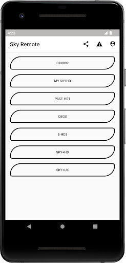 Remote Control for Sky box Screen 2
