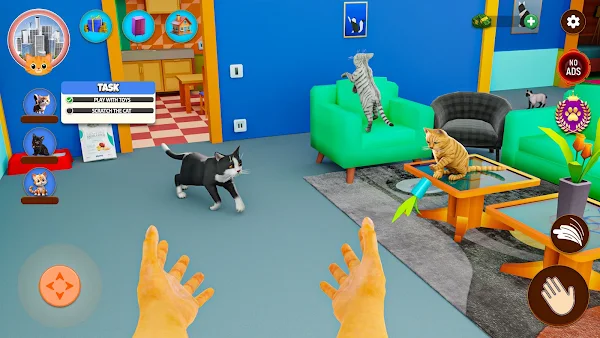 Trò chơi nuôi mèo screenshot 6