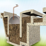 Biogas Plant 3D icon