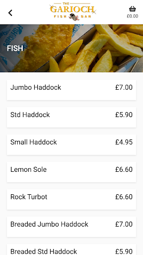 Garioch Fish Bar Screen 2