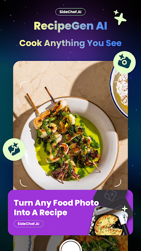 Android application SideChef: Recipes & Meal Plans screenshort