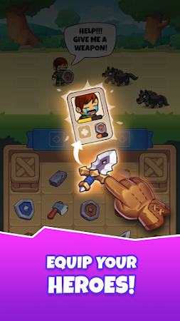 Game screenshot Dress To Quest: Idle RPG apk download