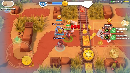 West Legends: 3v3 Team Battle Screenshot