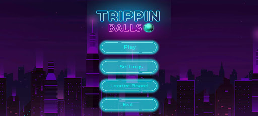 Android application Trippin Ball screenshort