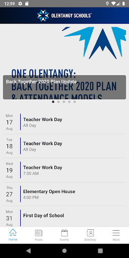 Android application Olentangy Schools screenshort