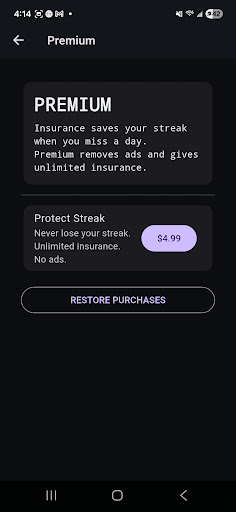 App screenshot