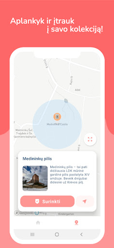 Vietu: Surink Lietuvos vietas Screen 3