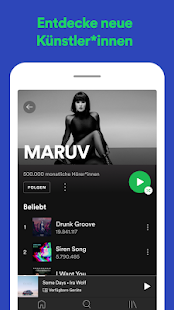 Spotify - Entdecke neue Musik, Podcasts und mehr Screenshot