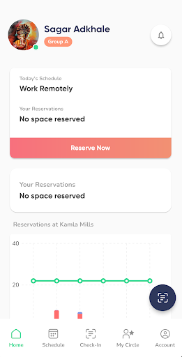 Android application Freespace screenshort