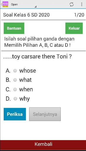 Bahasa Inggris Kelas 6 SD