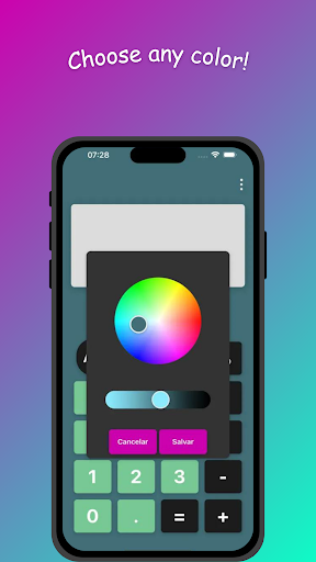 Colorful Calculator Screenshot