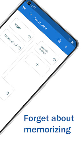 LinguaNet: word notebook Screen 3