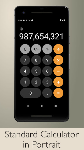 Android application iOS Calculator for Android screenshort