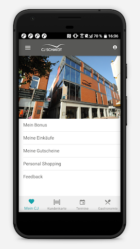 Android application CJ Schmidt screenshort