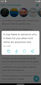 Captura 1 Besties Quotes and Sayings android