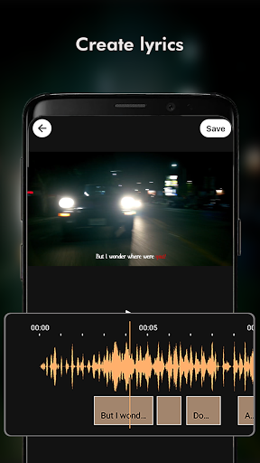 Lyrical Video Maker with Music Screen 2