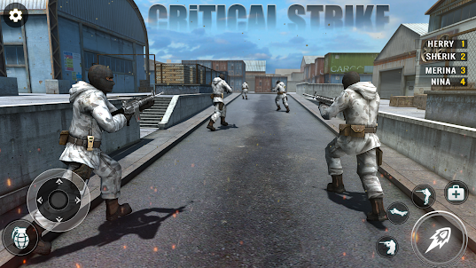 Gun Strike GO: ألعاب العداد