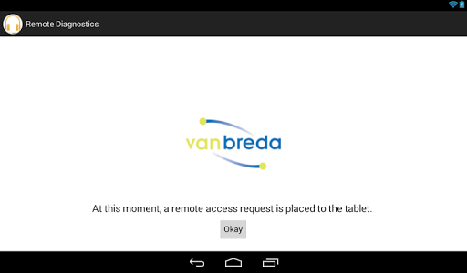 van Breda Remote Diagnostics Screen 2