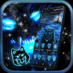 Cover Image of Download Blue Wolf Launcher Theme  APK