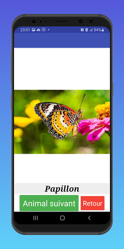 Android application Visitons le Zoo screenshort