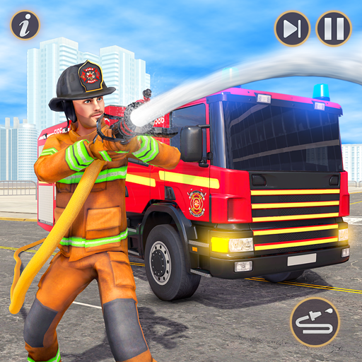 911 Emergency Rescue Firetruck