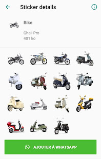 Stickers Moto Bike for WhatsAp 1.0 APK screenshots 4