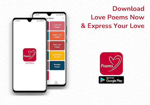 Screenshot of Love Poems: Feeling Sayings