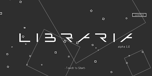 Android application LIBRARIA サウンドノベルゲーム共有プラットフォーム screenshort
