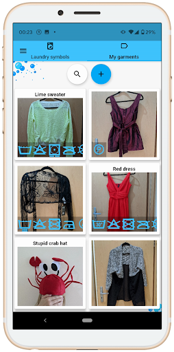 Laundry Labels Screen 3