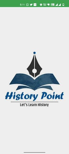 Android application HISTORY POINT screenshort