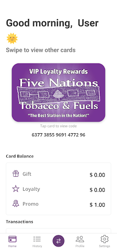 Android application Five Nations Fuels screenshort