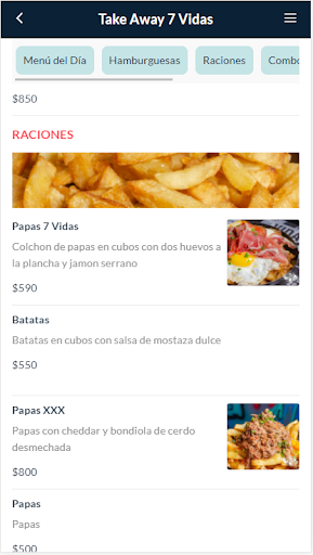 7 Vidas Screen 3