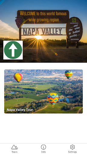 Android application Napa Valley Tour screenshort