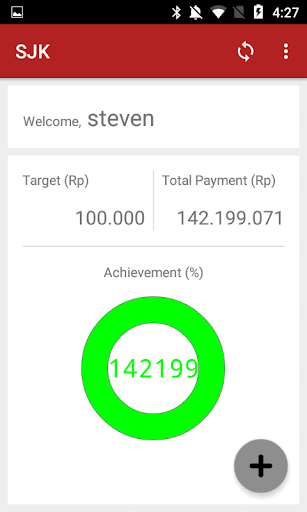 SJK Sales App Screen 2
