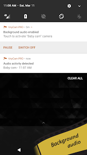 tinyCam PRO - Coltellino svizzero per monitorare la telecamera IP
