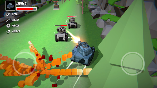 Android application Tank Run: Shots Fired! screenshort