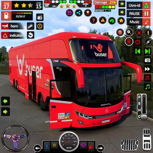City Coach Bus Simulator Game logo