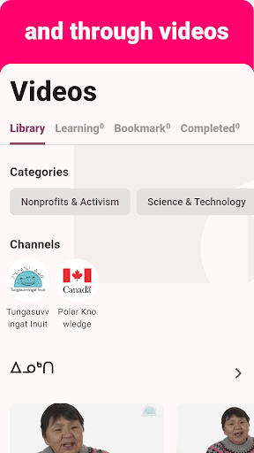 Inuktut - Listening Speaking ekran görüntüsü