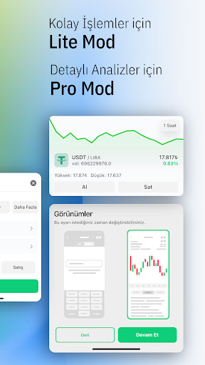 Paritex Exchange Screen 2
