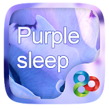 Purple Sleep GO Launcher Theme icon