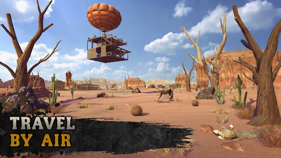 Desert Nomad x Raft Survival capturas de pantalla