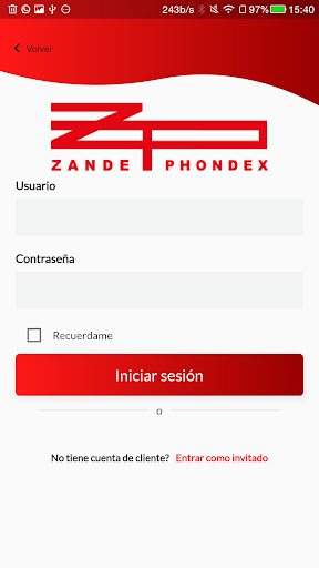 Zande Phondex Screen 2