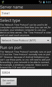 Time Server screenshot 2