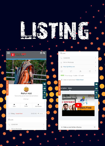 Android application Grabhey screenshort