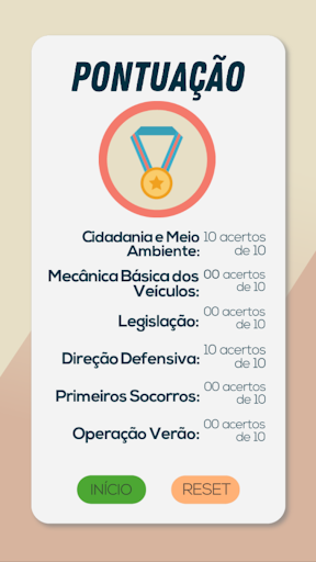 Quiz Detran Screen 2