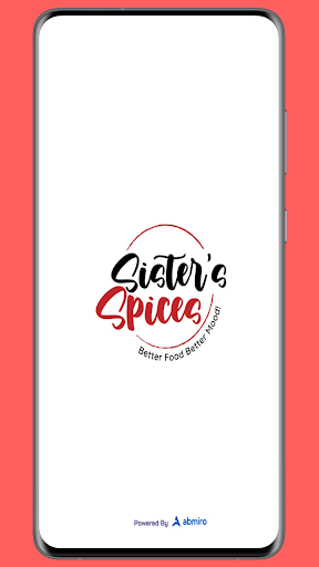 Android application Sister's Spices - Meal Service screenshort
