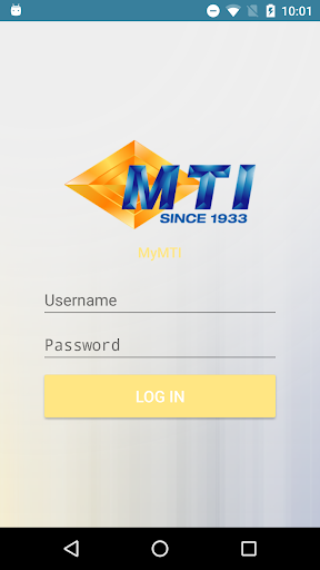 Android application MTI Connect screenshort