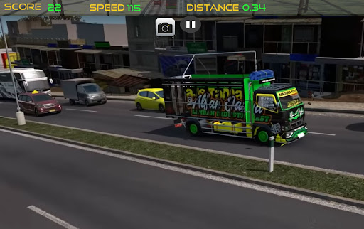 Canter Truck Highway Simulator