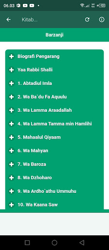 Maulid Ad Dibai Offline Screen 3