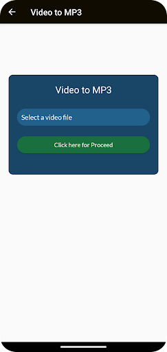 Audio Video Converter, Screen 3